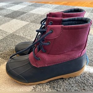 Girls size 4 sperry boots